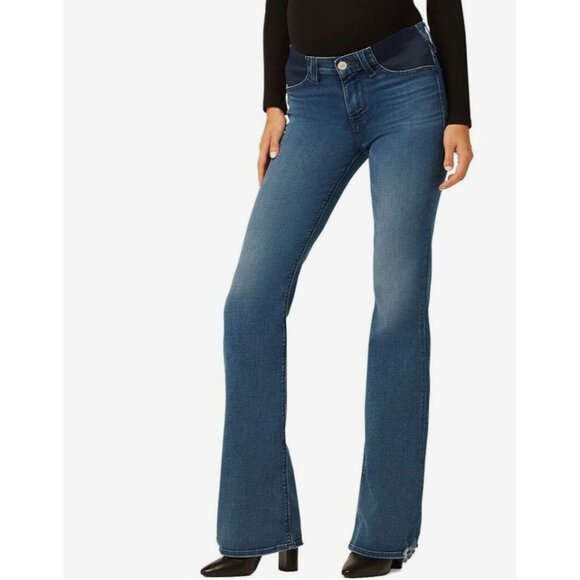 Hudson Nico Maternity Jeans Women's Size 29 Blue Denim in EUC!
